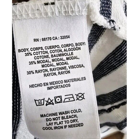 Anthropologie t.la Becky Tie Waist Striped Dress XL Preppy Coastal Old Money - Picture 6 of 8